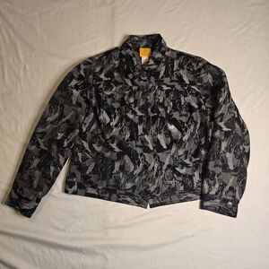 Ruby Rd. 12 Petite Black Pattern Jacket